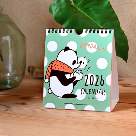 KITSCHパンダカレンダー