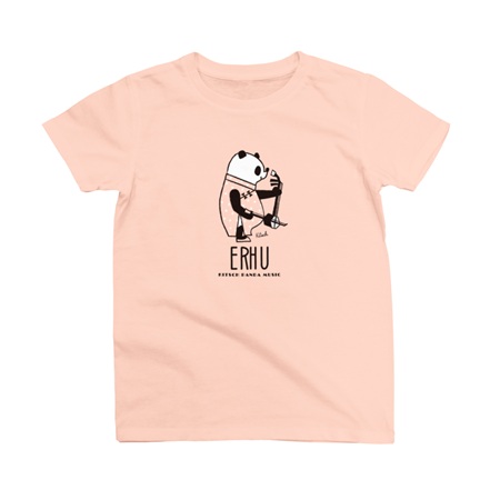 KITSCHパンダミュージックTシャツSUZURI