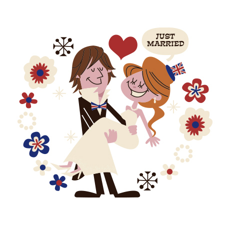 KITSCHウェディングに